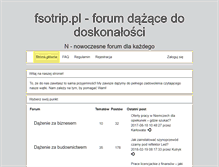 Tablet Screenshot of fsotrip.pl